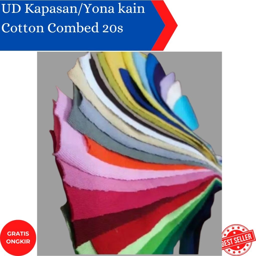 Cotton Combed 20S Kain Katun 20S