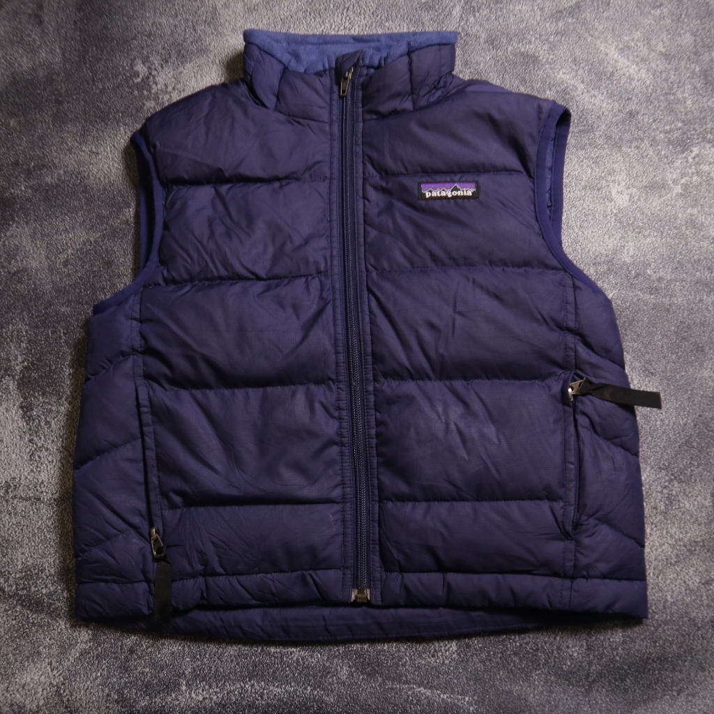 JAKET PATAGONIA OUTDOOR GOOSE DOWN PUFFER KIDS WINTER VEST BULU ANGSA AN168 SIZE ANAK 140-150