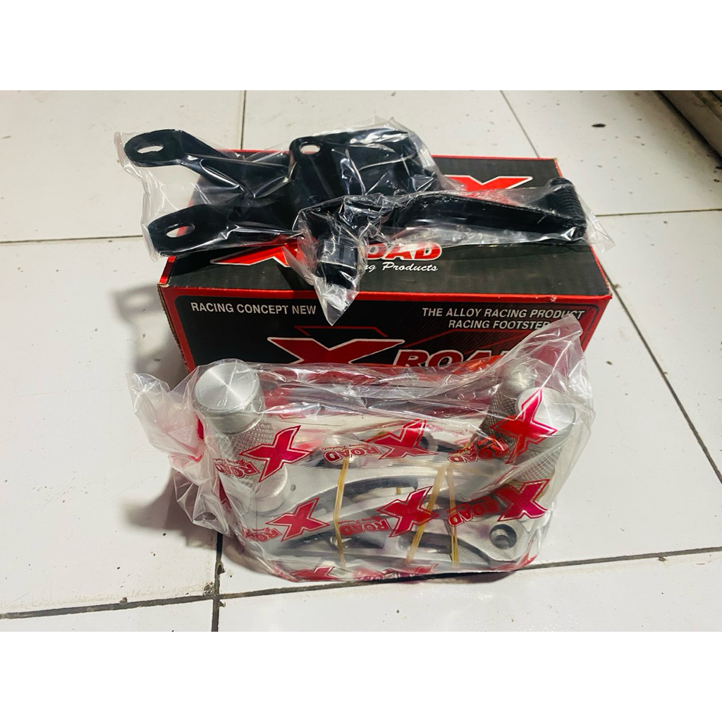 Footstep Underbon X road KHarisma Kirana Supra X 125 X125 Fit New Revo 100 Old Tromol Foot Step Unde