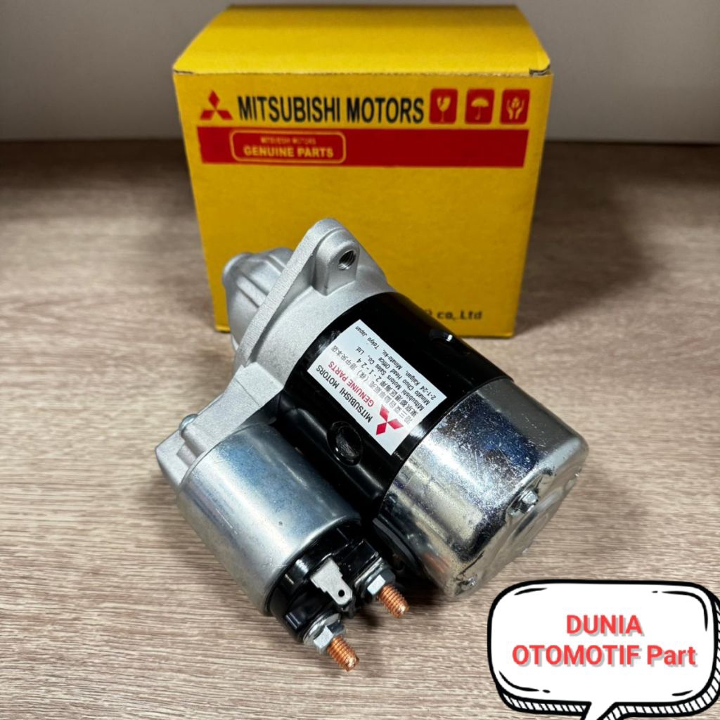 ￼DINAMO STARTER GIGI 9 T9 12V MITSUBISHI KUDA BENSIN 1.6CC 1997 - 2006 / L300 BENSIN 1981 - 1995 / C
