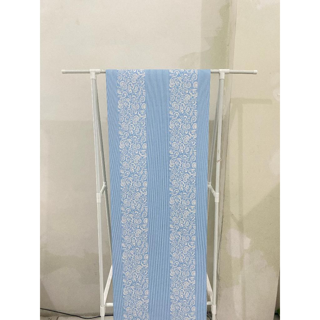 Wallpaper stiker dinding motif embos salur 45cmx10m gold pink motif gh282-1  / gh282 gh282-2 cy1278 