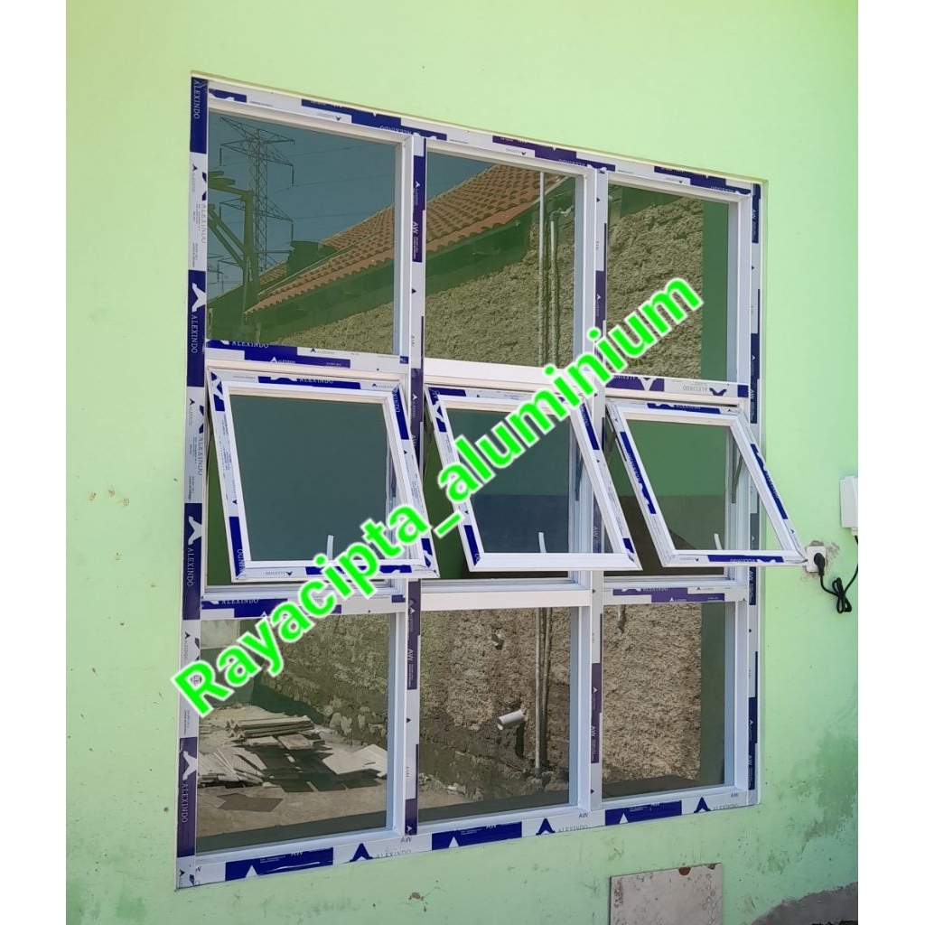 Jendela kaca aluminium
