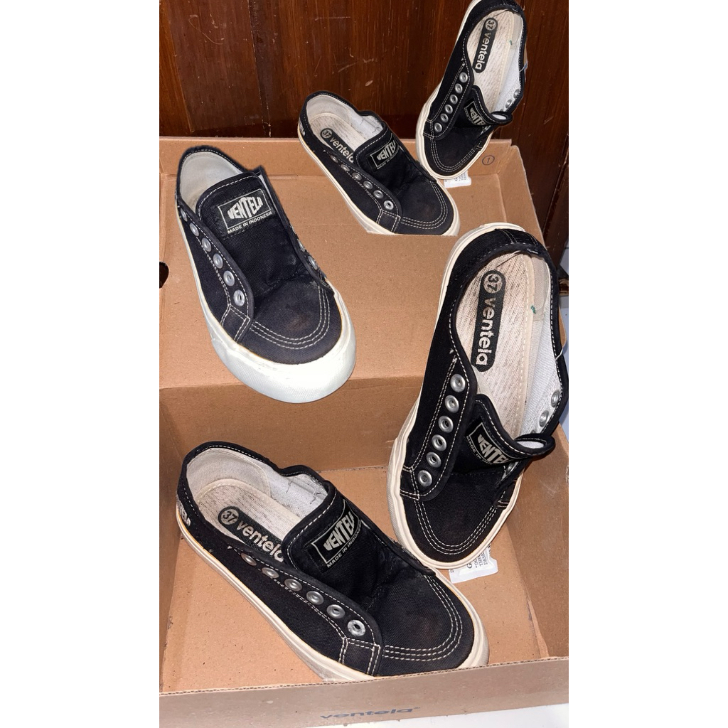 Sepatu Hitam Ventela
