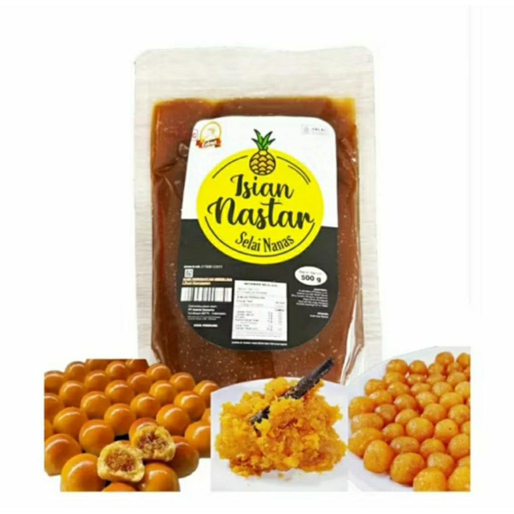 EDNA SELAI NANAS ISIAN NASTAR 500 GRAM
