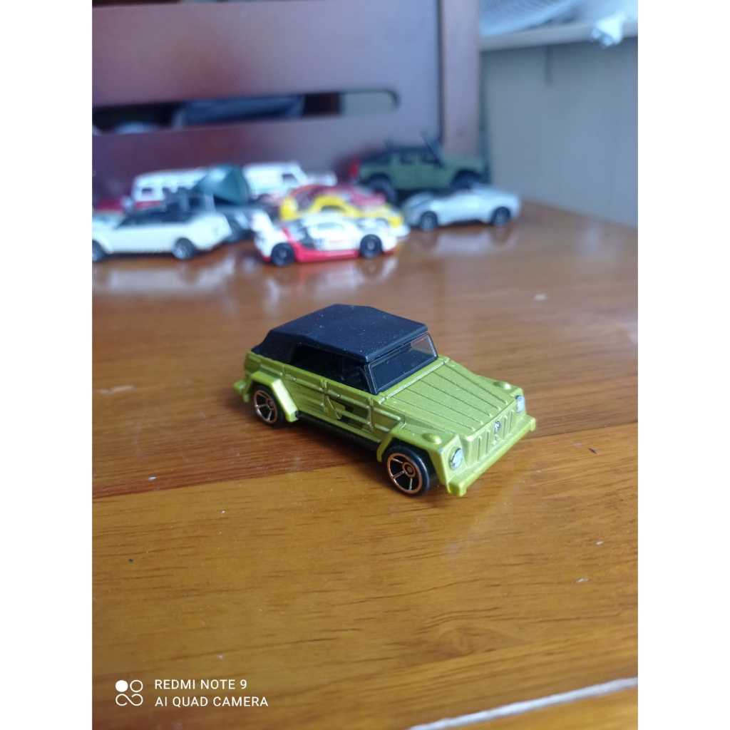 Hotwheels vw Volkswagen type 161 camat safari loose hijau