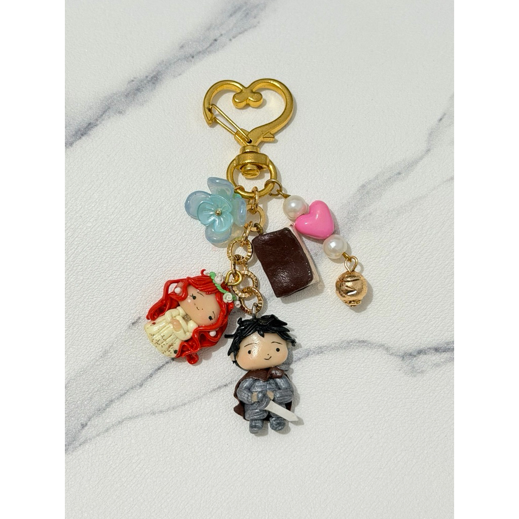 Under The Oak Tree Key Chain / Bag Charm