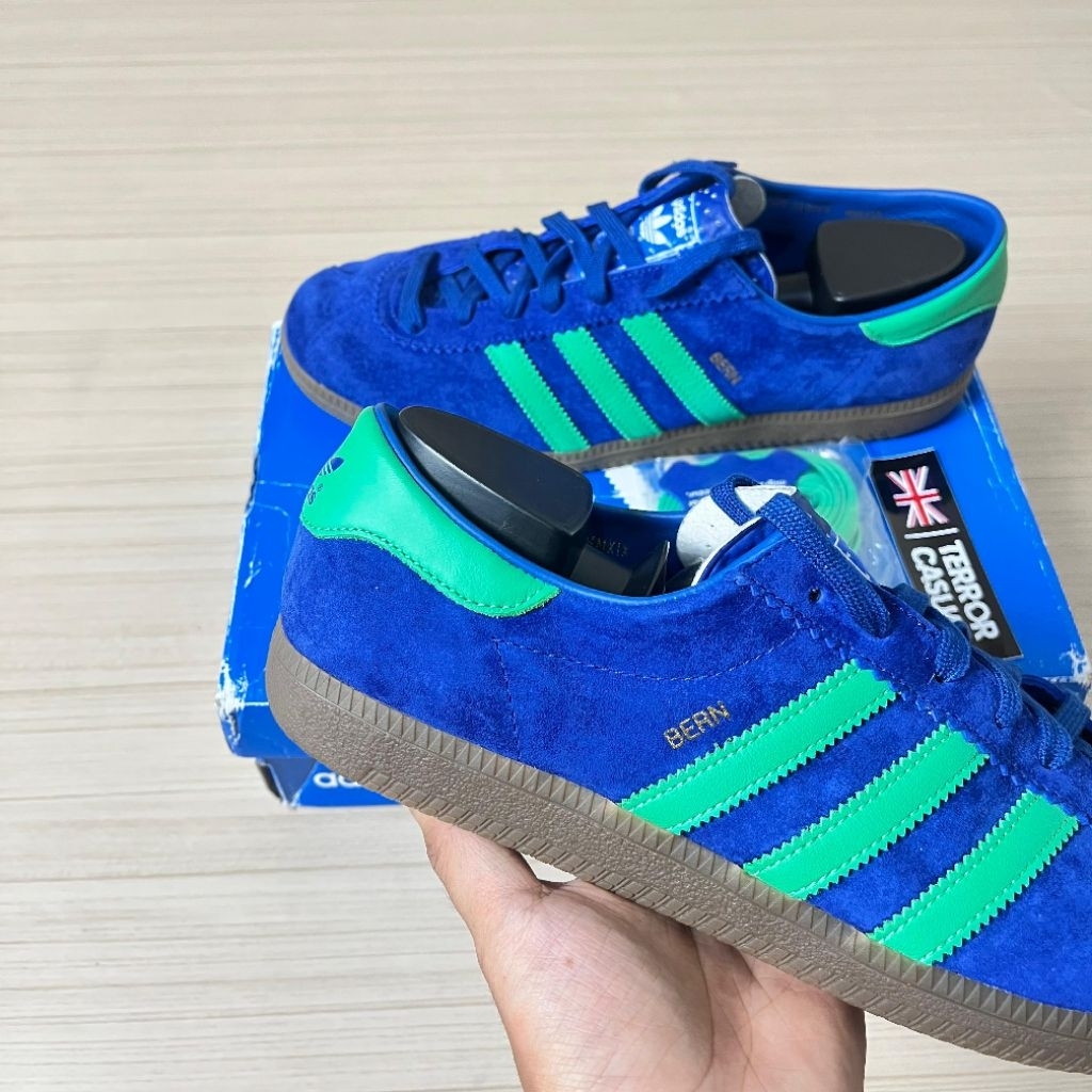 Adidas Bern Blue Green Originals BNIBWT