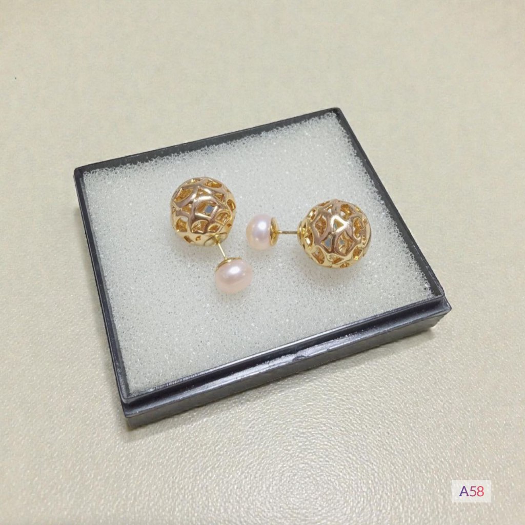 anting mutiara anting mutiara titanium anting mutiara lombok asli anting mutiara putih bulat anting 