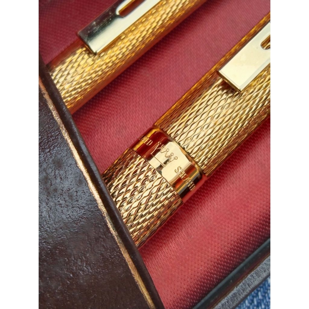 Pulpen Sheaffer Targa Set Nib Gold