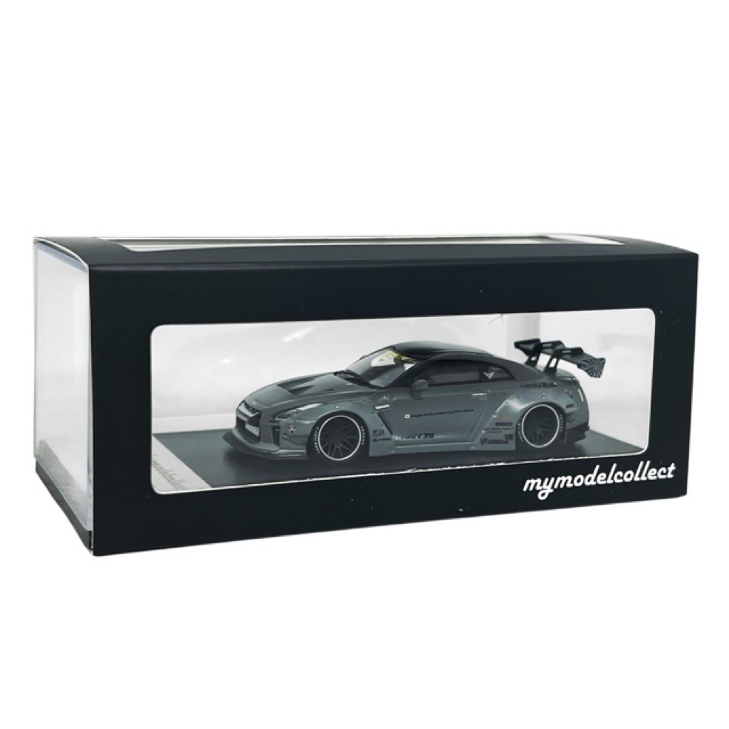 Model Collect 64 Nissan GTR R35 LBWK Combat Grey
