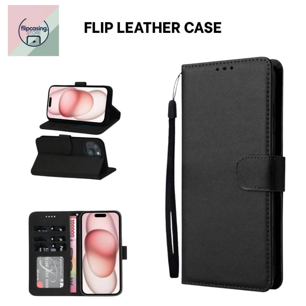 iPhone X XR XS Max 8 7 6 6S Plus 5 5S Flip Cover Wallet Leather Case Casing HP Dompet Kulit Premium 