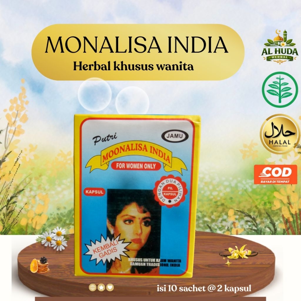 Jamu Monalisa India untuk Penampilan Awet Muda khusus Wanita