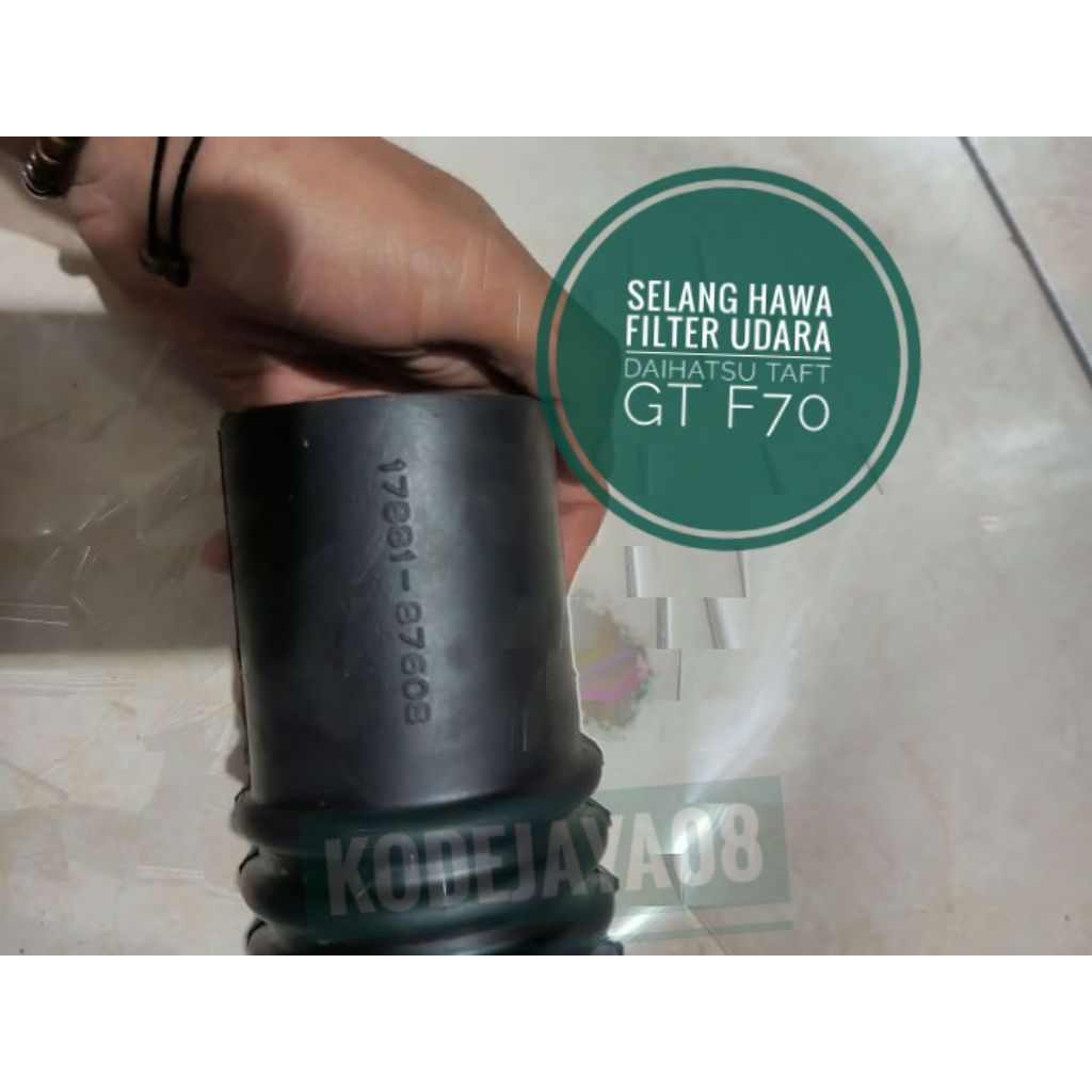 SELANG HAWA FILTER UDARA DAIHATSU TAFT GT F70 sparepart mobil