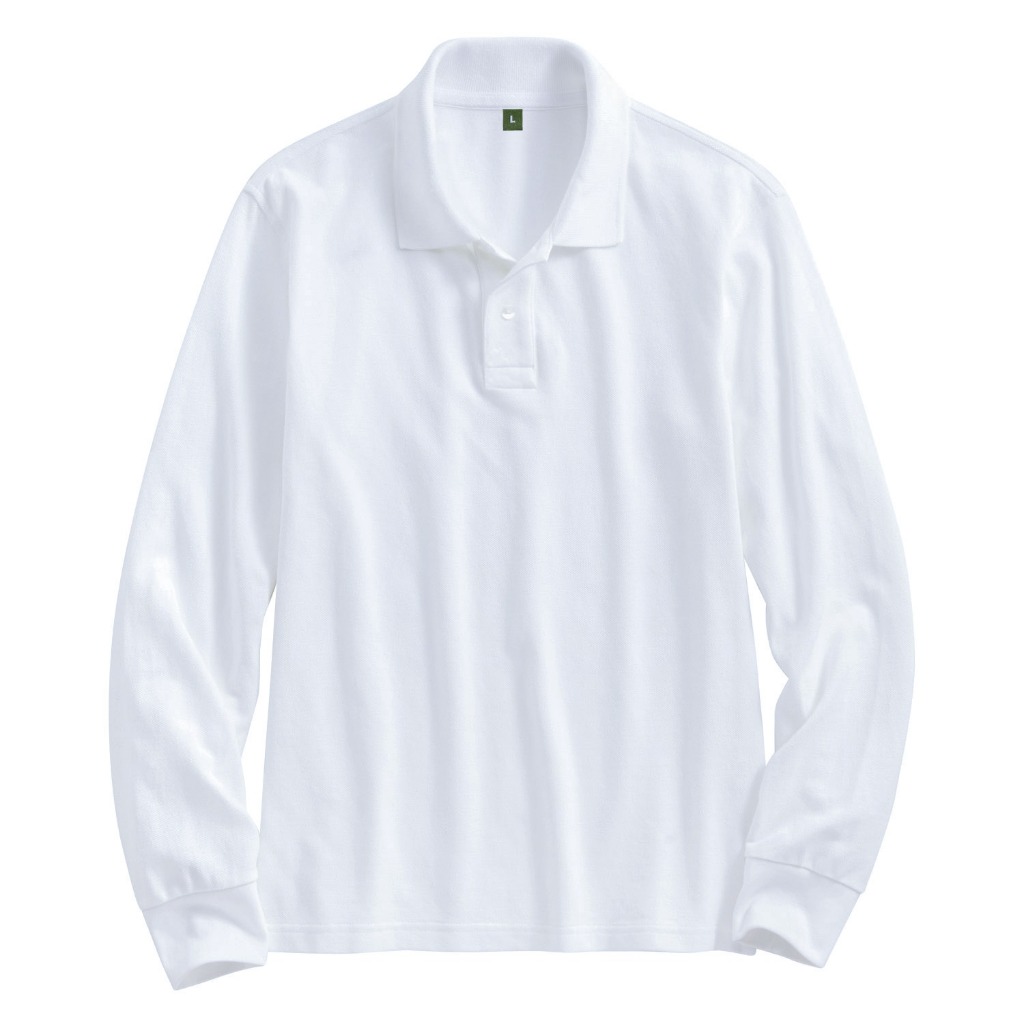 Kaospolos - Polo Shirt Motif Polos Kerah Pria Lengan Panjang | Kaos Seragam Kerah Pria