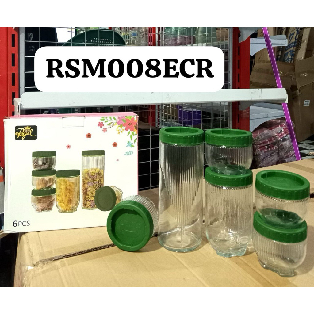 TOPLES SET KACA 6pcs STAR ROYAL