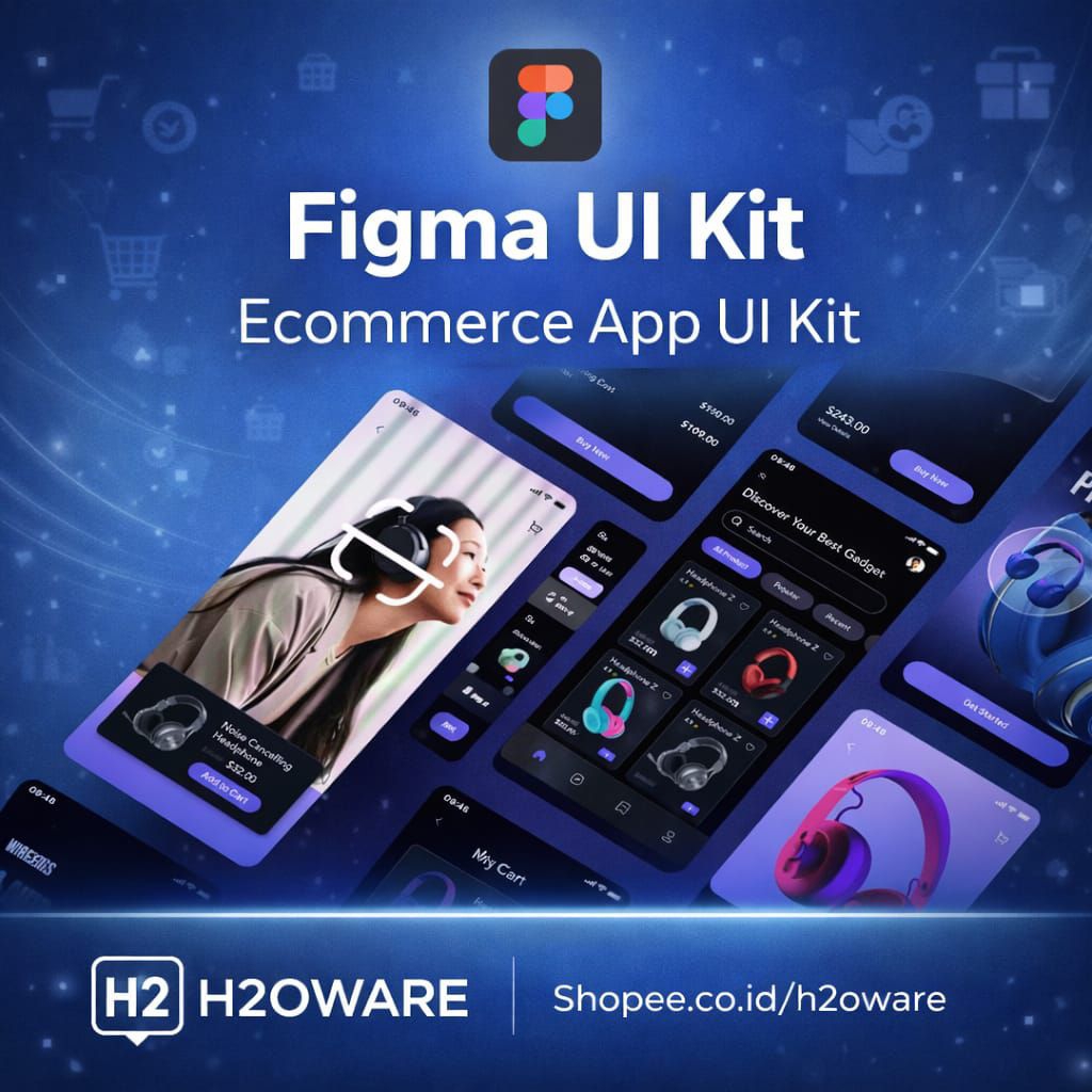 Zoop Store Ecommerce Mobile App UI - Premium Figma UI Kit