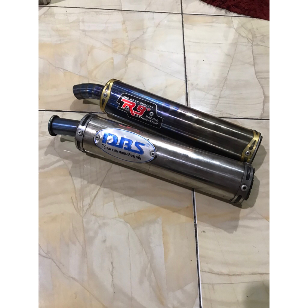 Knalpot Motor Slincer DBS R9 Borongan Kawasaki Ninja RR R SS 2 Tak Lainnya bisa