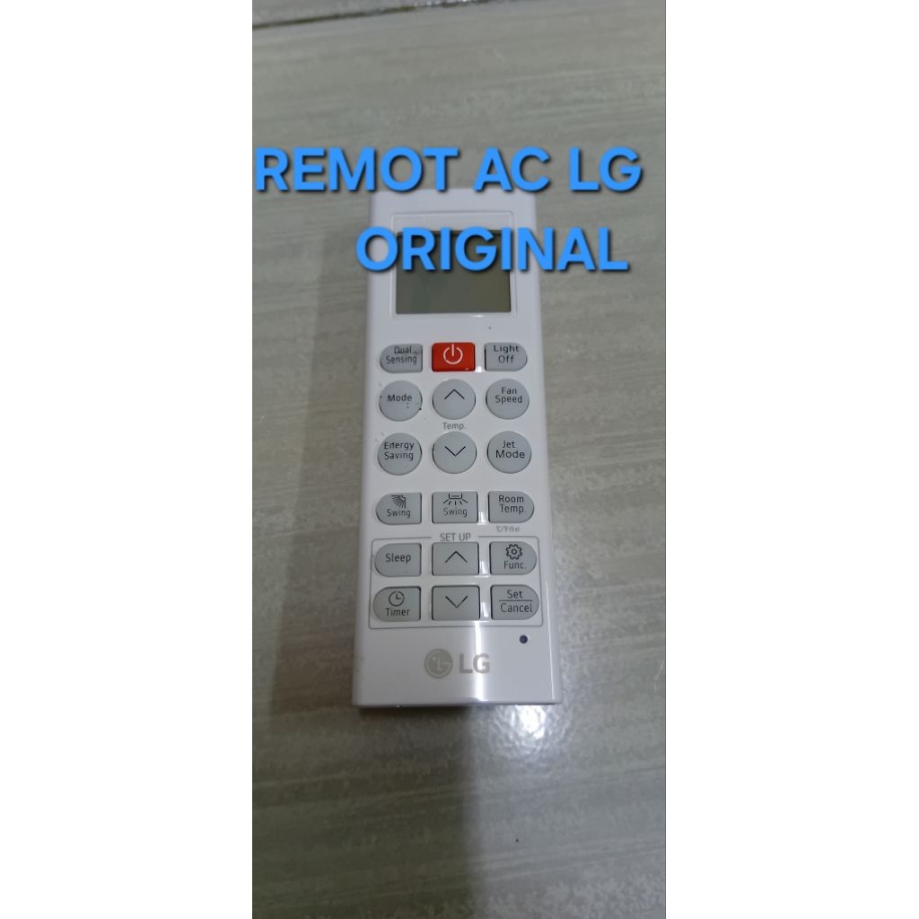 REMOT AC LG ORIGINAL AC LG