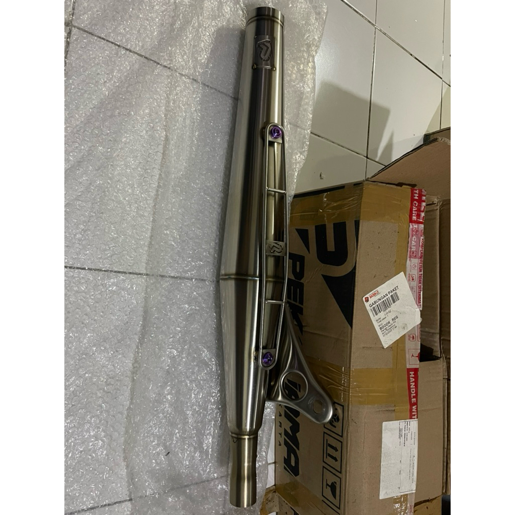 Knalpot Pekajaman CB125J Second Mulus PNP CB GL 100