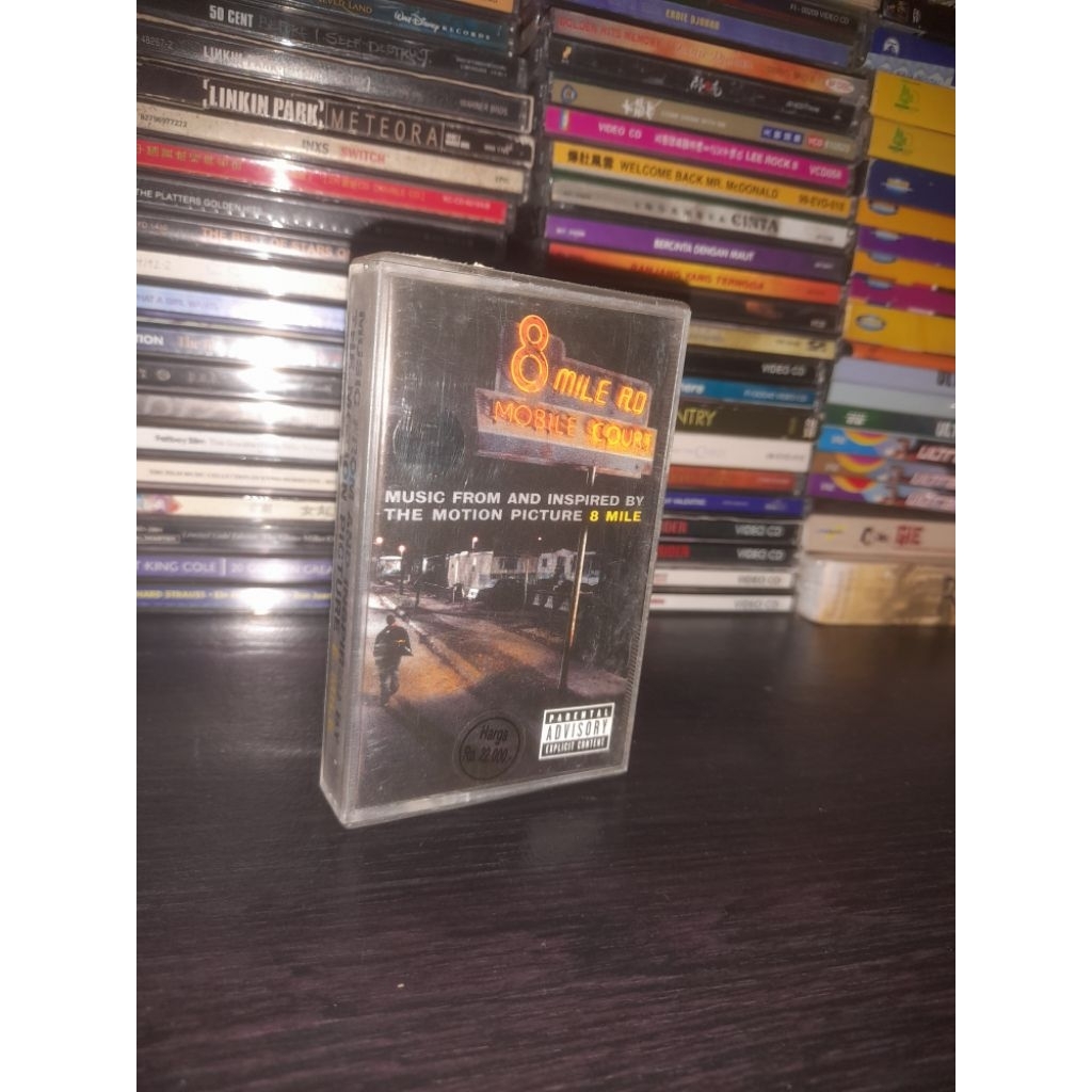 Kaset Eminem - Soundtrack 8 Mile