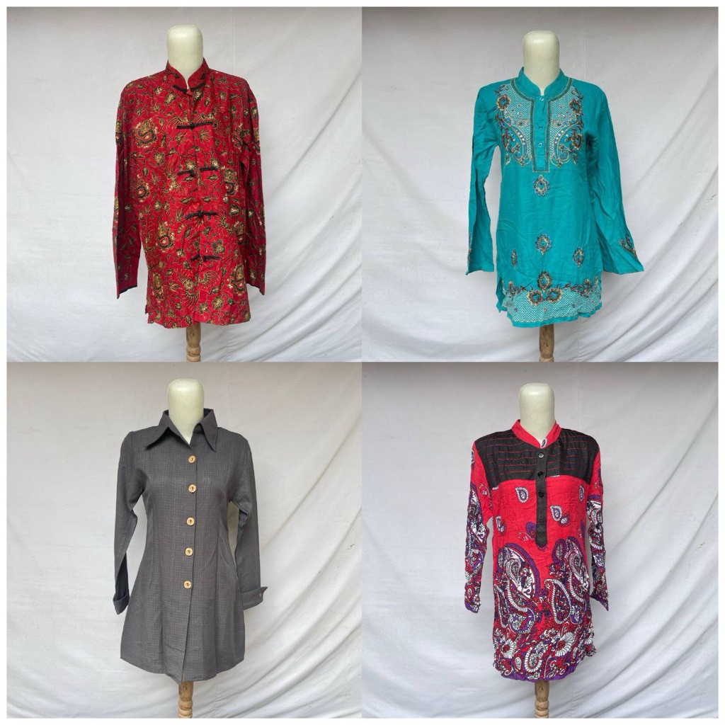 (Katalog 42) Atasan Wanita Shanghai Wanita Fashion Atasan Wanita Shanghai Atasan Wanita Shanghai Kan