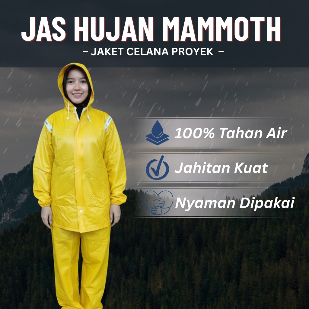 Jas Hujan Setelan Proyek Mammoth