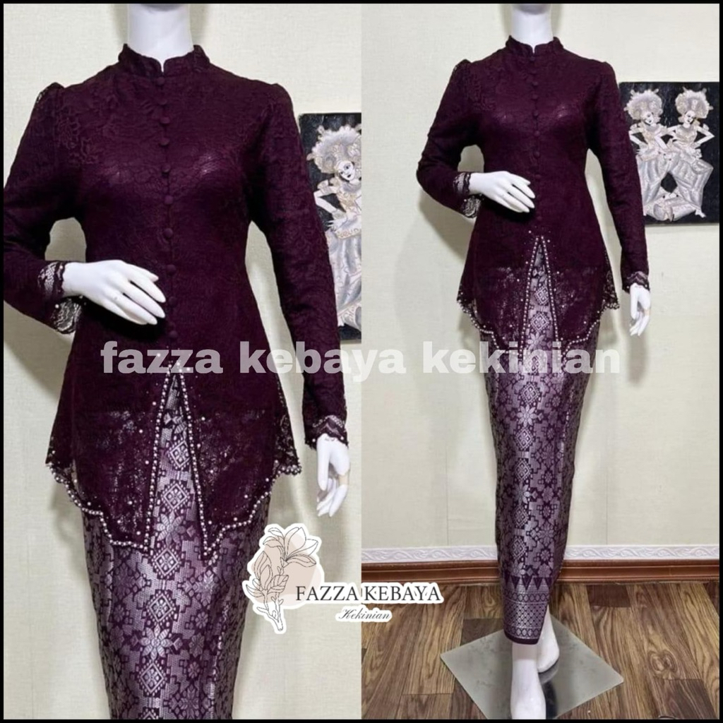 KEBAYA ENCIM KANCING PAYET || KEBAYA ENCIM || ENCIM MODERN || KEBAYA MODERN || KEBAYA KEKINIAN