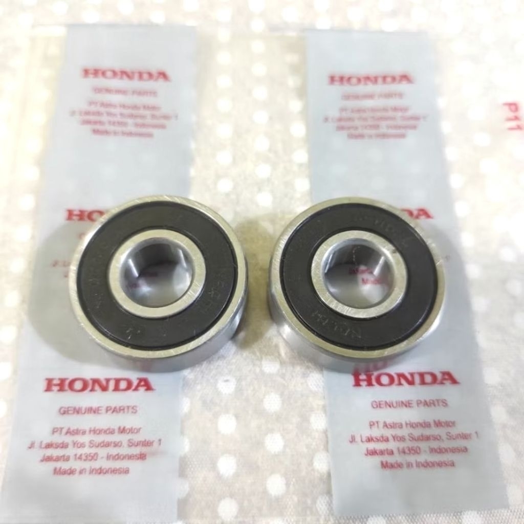 Bearing Laher Roda Depan Set 2Pcs Beat Vario Scoopy Genio Spacy PCX ADV Revo Supra Beat FI 1 Set Ori