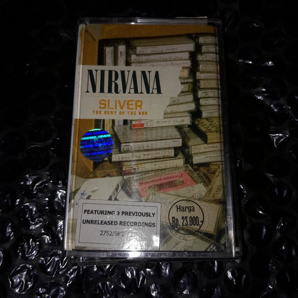 kaset pita nirvana sliver the best of