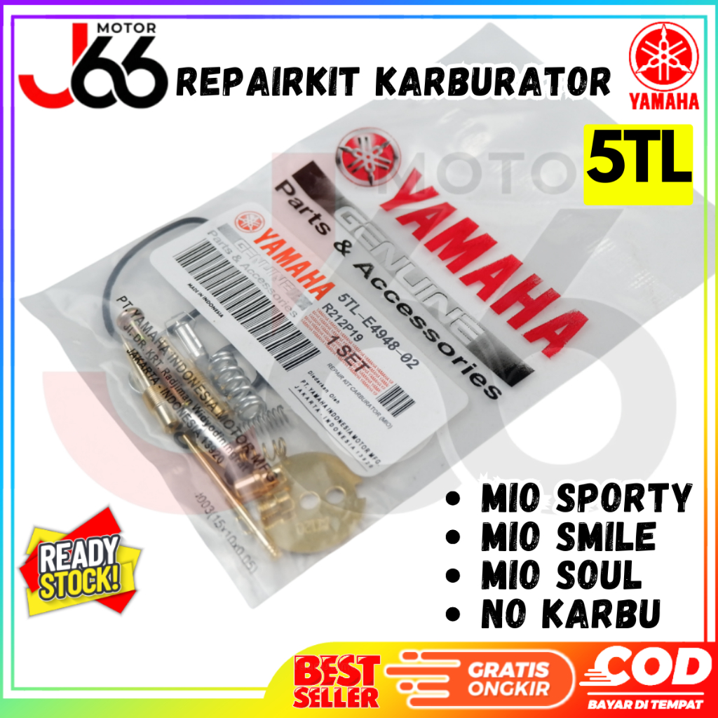 Repair Kit Karburator Mio Karbu / Mio Sporty 5TL Asli