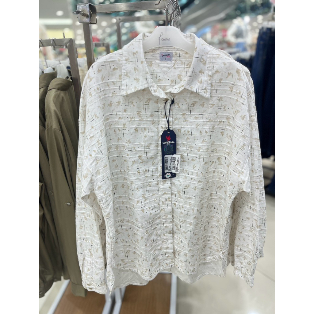 KEMEJA WANITA CARDINAL GIRL MOTIF BUNGA PROMO || BLOUSE WANITA MERK CARDINAL GIRL MOTIF BUNGA