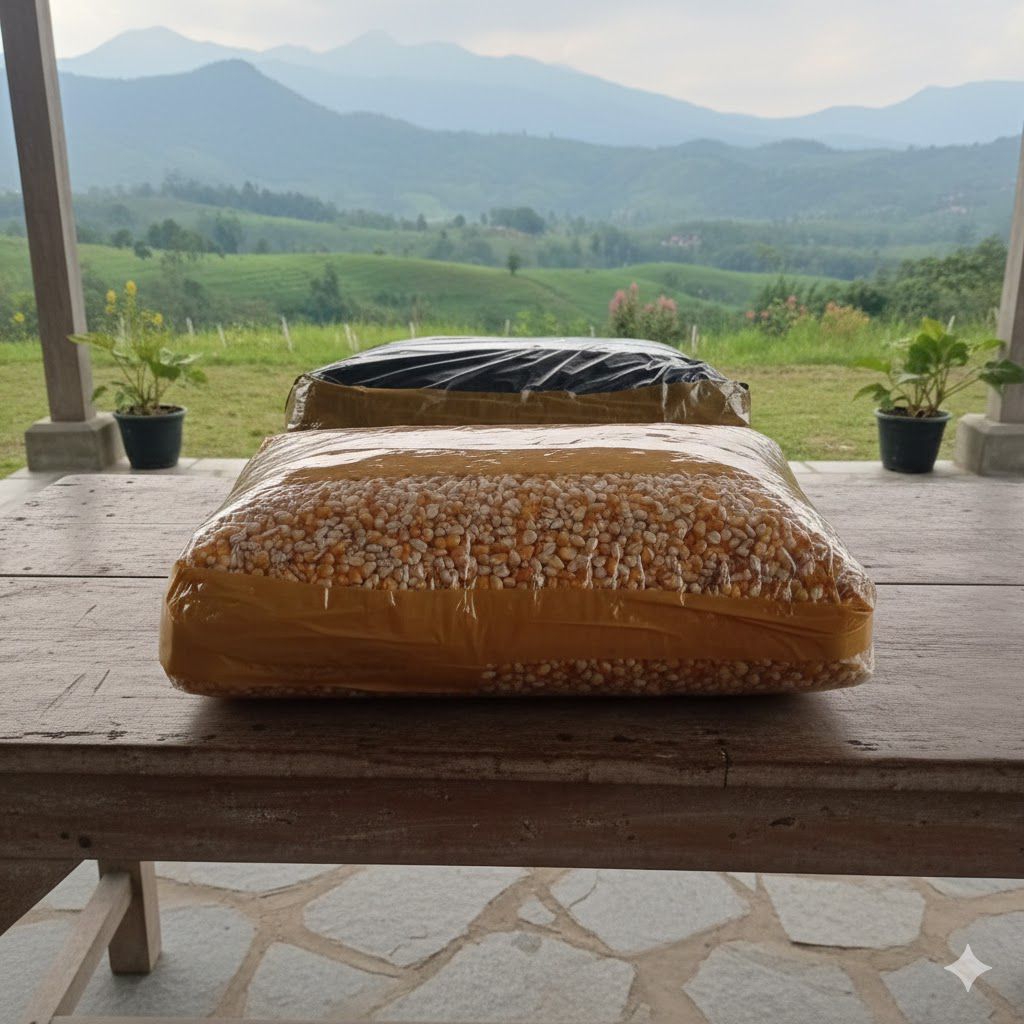 Jagung pipil 5 kg kualitas Premium | Biji Jagung Hibrida BISI 18 Pipil Kering – Tongkol Besar & Biji