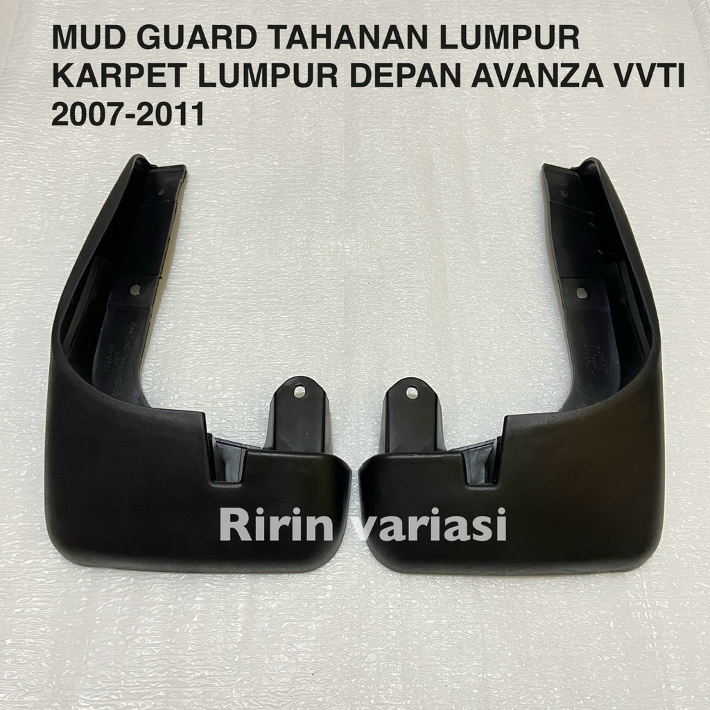 MUD GUARD TAHANAN LUMPUR KARPET LUMPUR DEPAN AVANZA VVTI 2007-2011