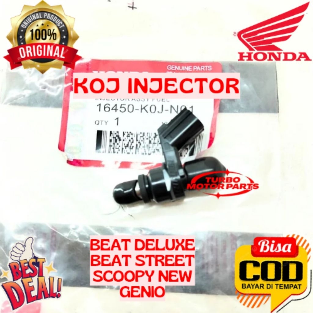 Injector / Injektor Original Honda Beat Deluxe Street Scoopy New Genio KOJ Ready Stok