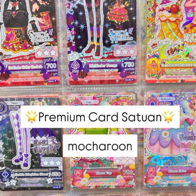 Aikatsu Cards Kartu Aikatsu Premium Satuan (BACA DESKRIPSI)