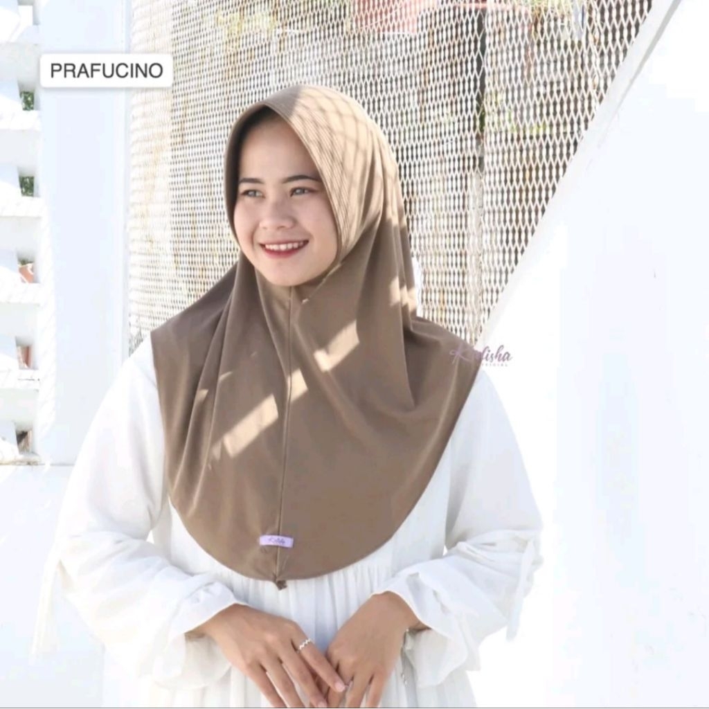 HIJAB BERGO FATIMA JERSEY PAD ANTEM PINGUIN JILBAB HAMIDA LATIFA INSTAN BASIC POLOS DAILY KALISHA FA