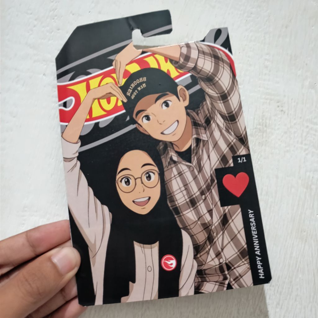 Custom Card Hotwheels (Card Only)