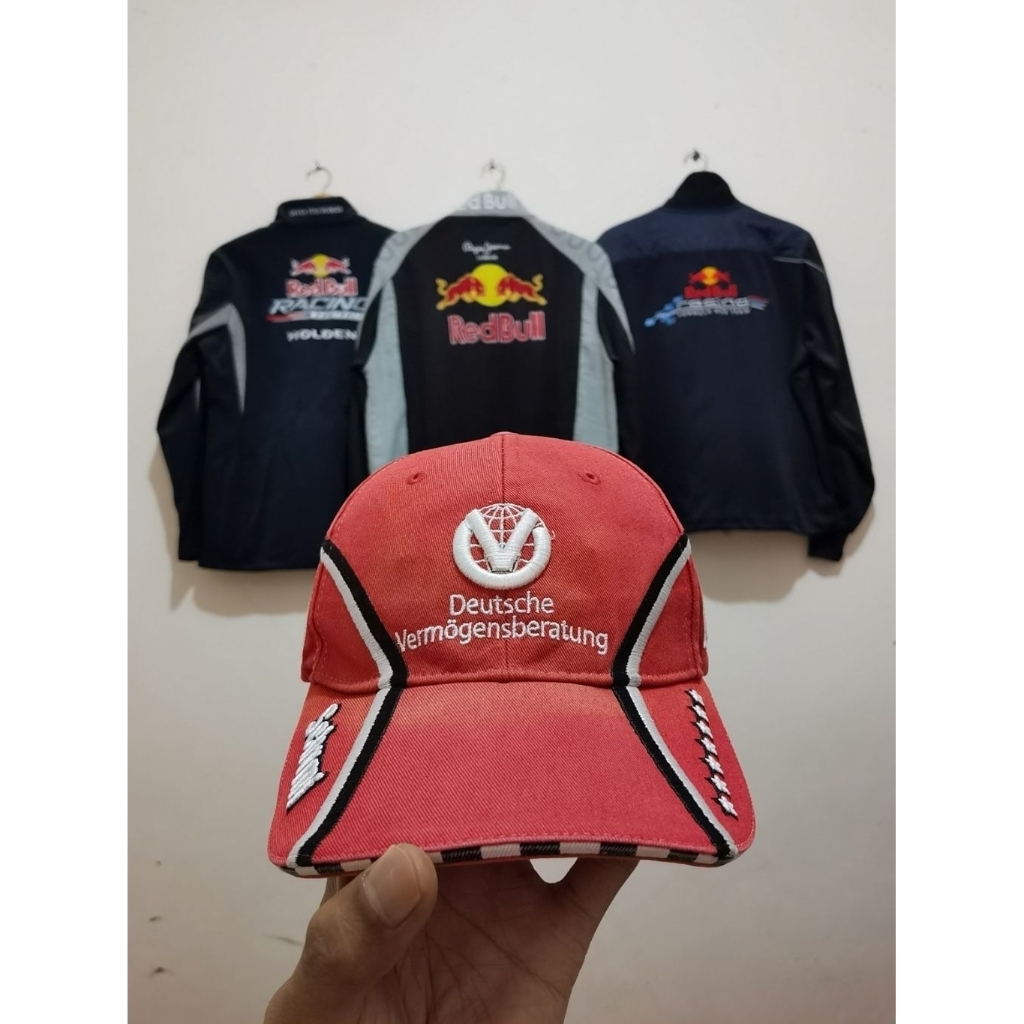 Topi F1 Vintage Michael Schumacher Ferrari