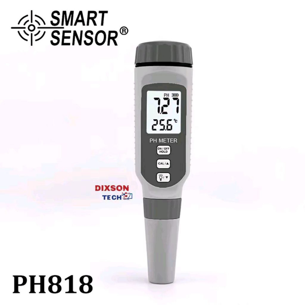 Alat Ukur Kualitas Air Digital PH Meter Tester SMART SENSOR PH818 PH 818