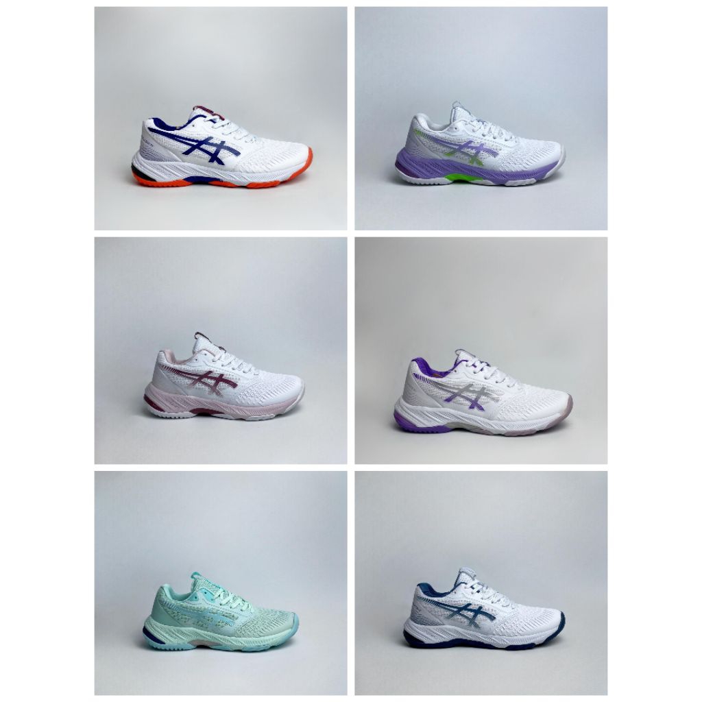 asics women netburner ff decit super premium sepatu cewek cod volly olahraga volleyball