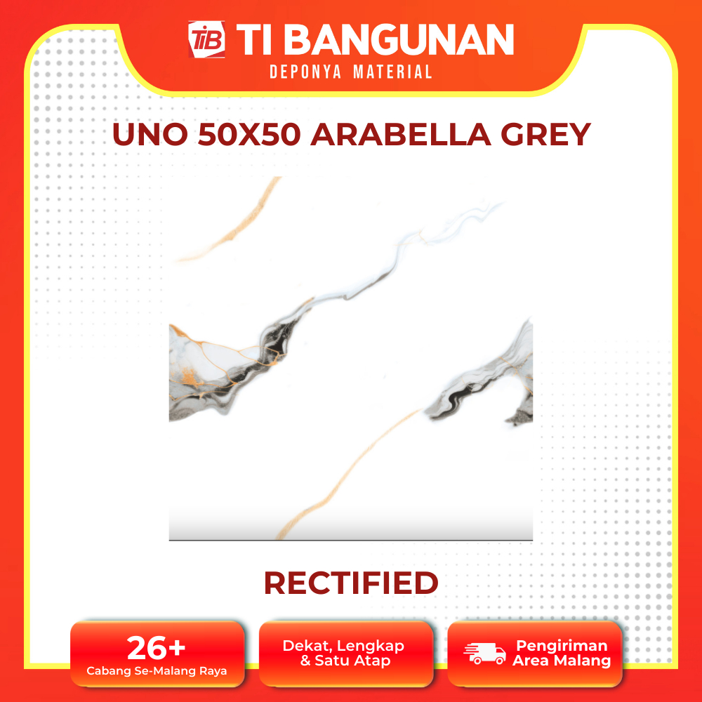 KERAMIK 50x50 ARABELLA GREY | KERAMIK LANTAI