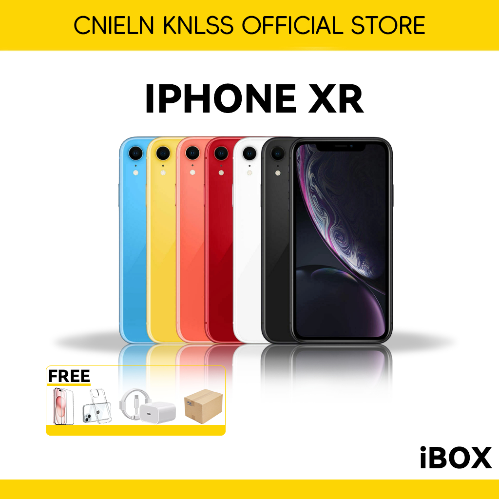iPhone XR iBOX Second Original 100% | Fullset Lengkap | Kondisi Mulus | HP Aman | Bergaransi
