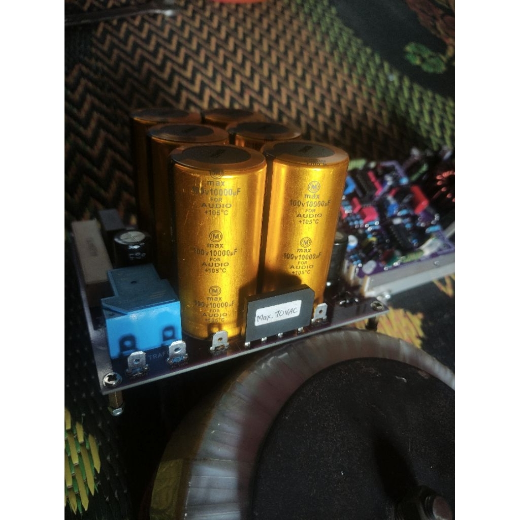 psu power supply elco max gold 10000uf 100v 6 pcs