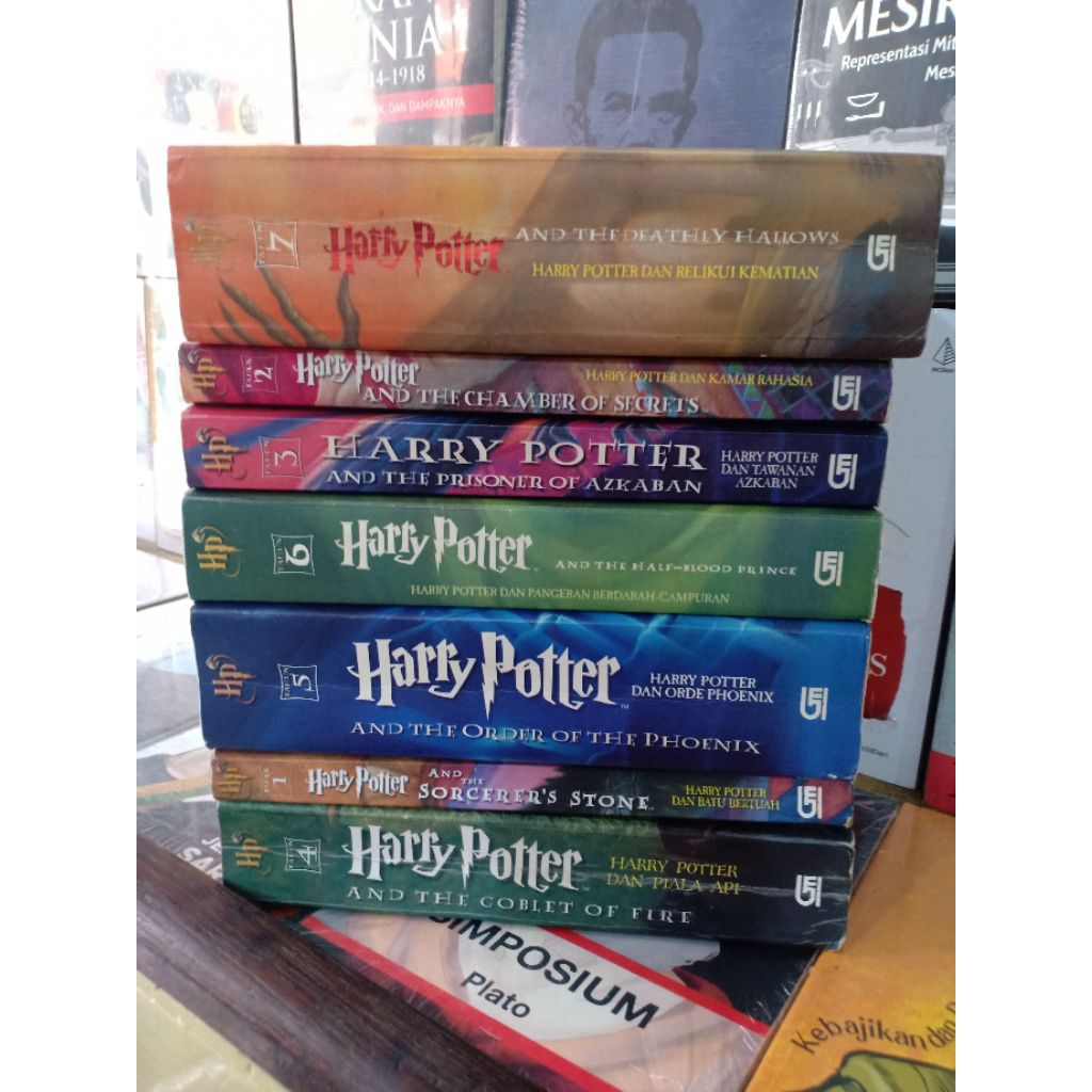 Novel Bekas Original HARRY POTTER 1-7 ( SOFT COVER )