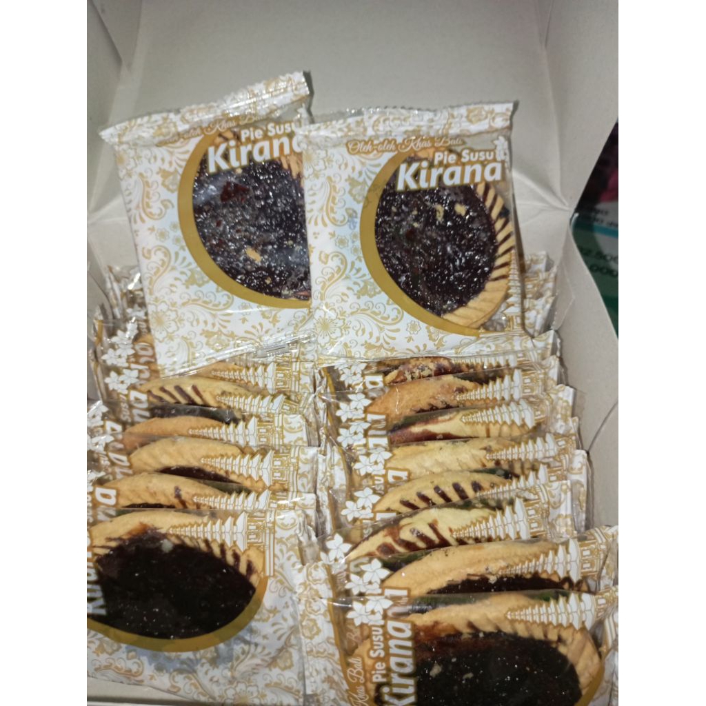 Kue Pie Coklat Kirana Oleh Oleh Khas Bali isi 10pcs||Kue Pie Coklat Khas Oleh Oleh Bali||Ready Medan