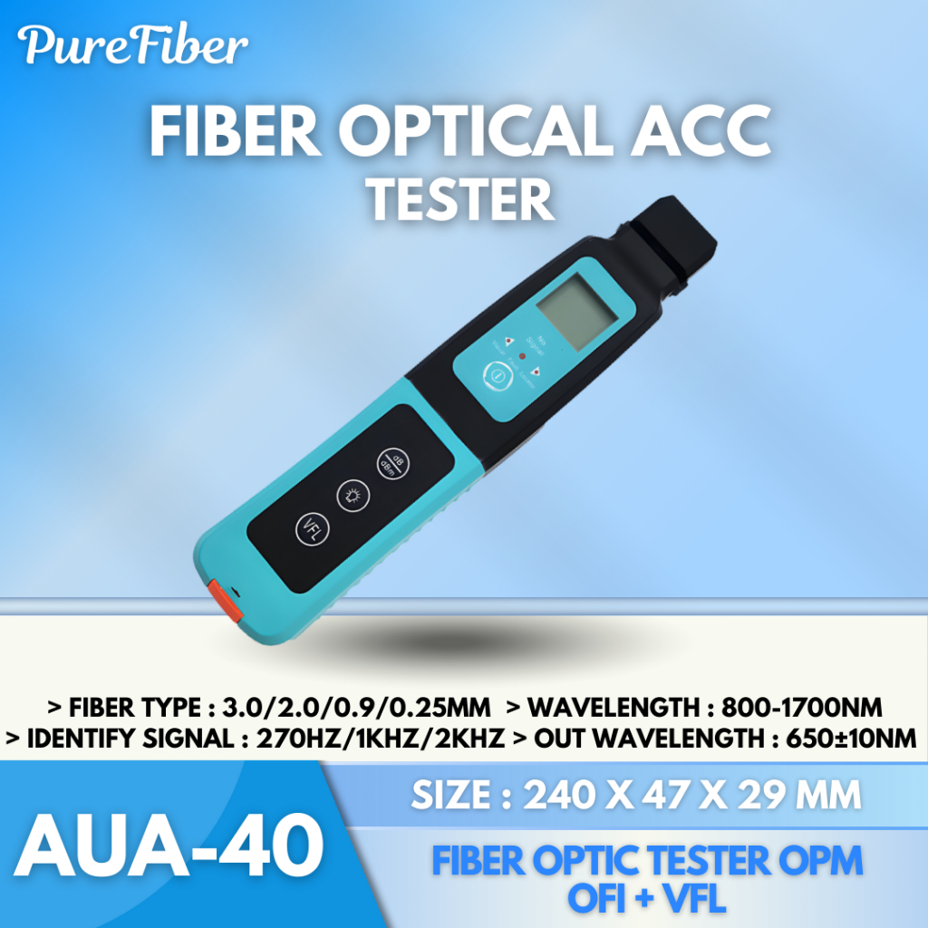 Tester Fiber Optik MULTINET OPM OFI VFL | Alat Teknisi FO Lengkap