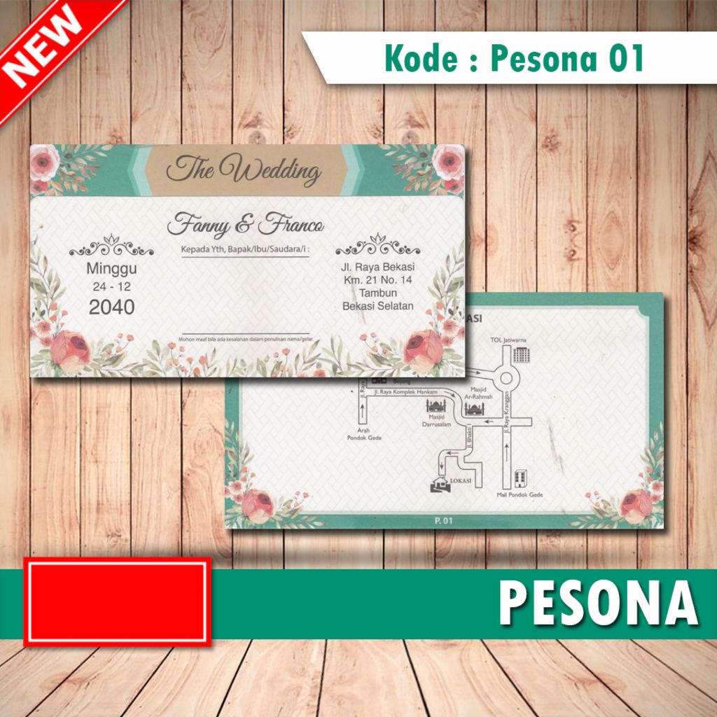 CETAK UNDANGAN/UNDANGAN PERNIKAHAN/WEDDING VISIT/WEDDING