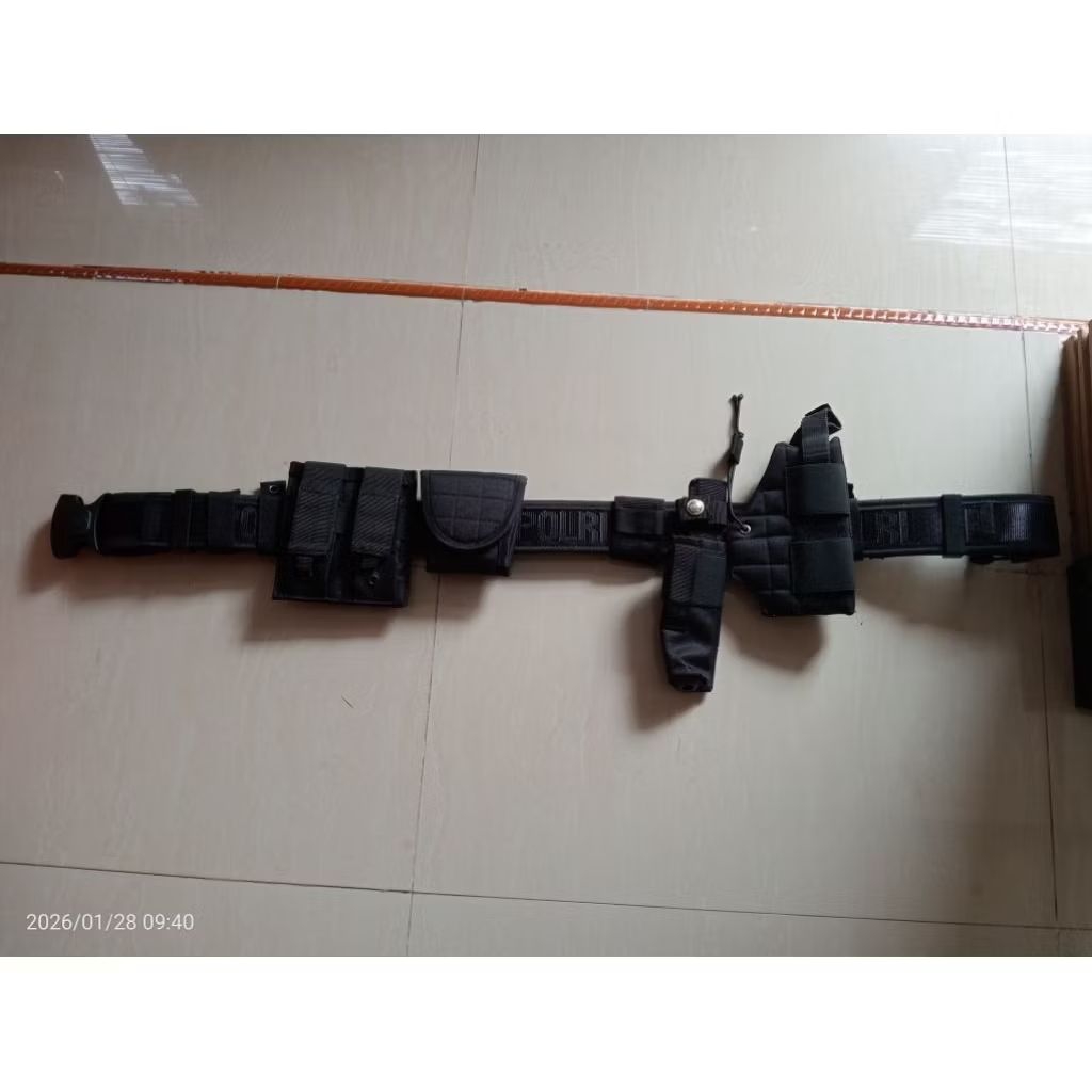 sabuk kopel pdl polri jatah