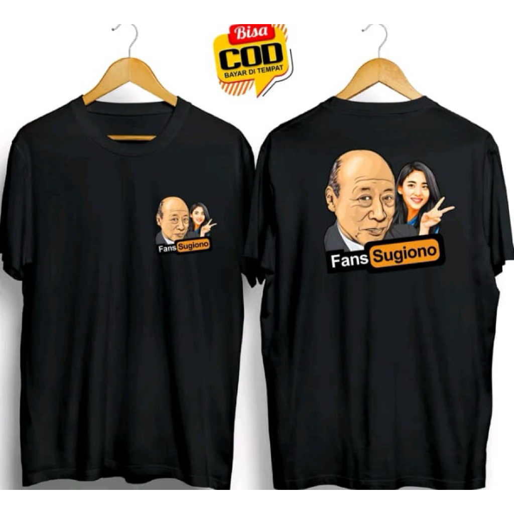 Kaos sablon fans sugiono t-shirt distro unisex adem