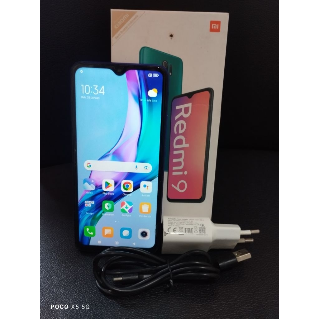 Redmi 9 ram 4+1 / 64gb second